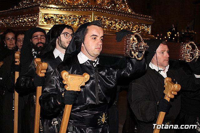 Procesin del Santo Entierro (recogida) - Semana Santa de Totana 2018 - 250