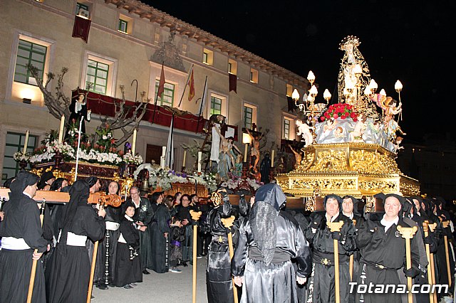 Procesin del Santo Entierro (recogida) - Semana Santa de Totana 2018 - 257