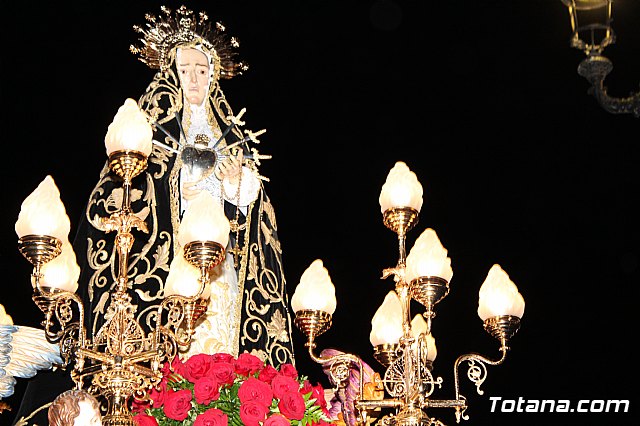 Procesin del Santo Entierro (recogida) - Semana Santa de Totana 2018 - 258