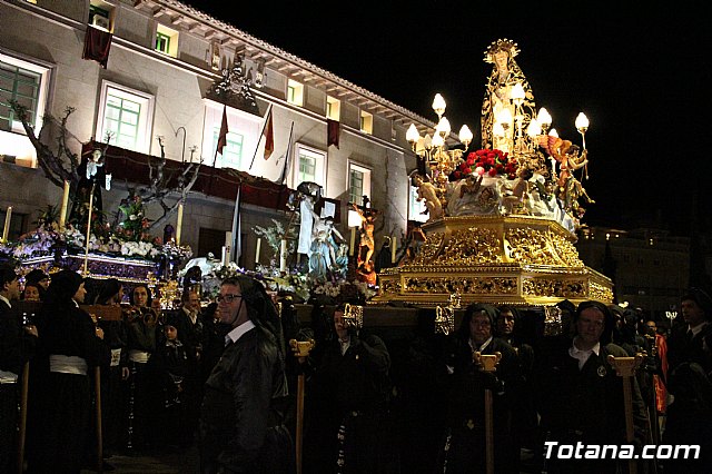 Procesin del Santo Entierro (recogida) - Semana Santa de Totana 2018 - 259