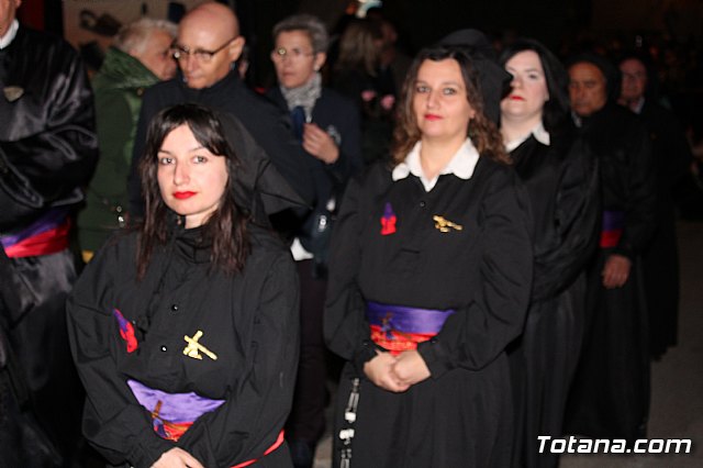 Procesin del Santo Entierro (salida) - Semana Santa de Totana 2018 - 20