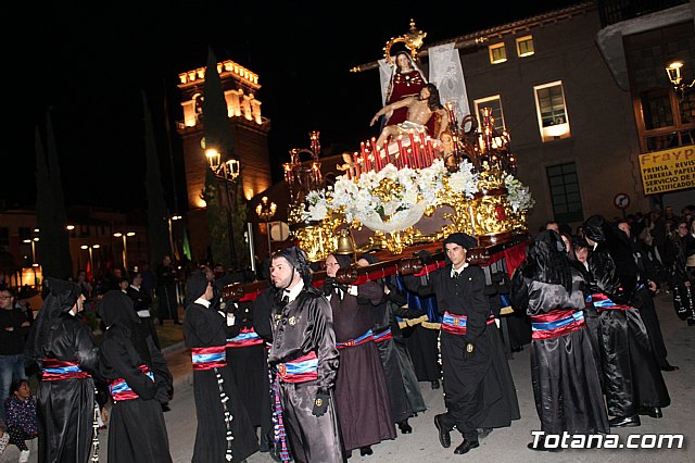 Procesin del Santo Entierro (salida) - Semana Santa de Totana 2018 - 313
