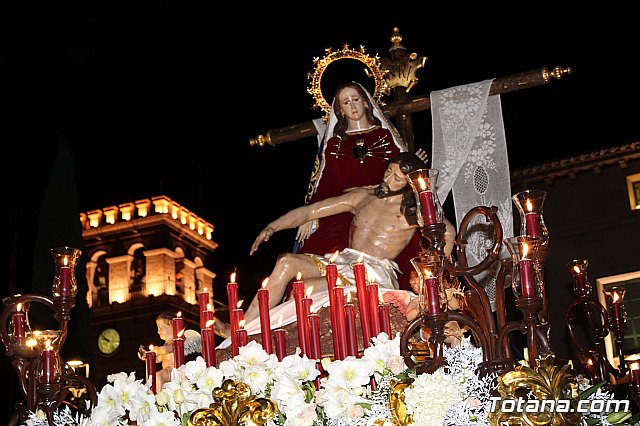 Procesin del Santo Entierro (salida) - Semana Santa de Totana 2018 - 315