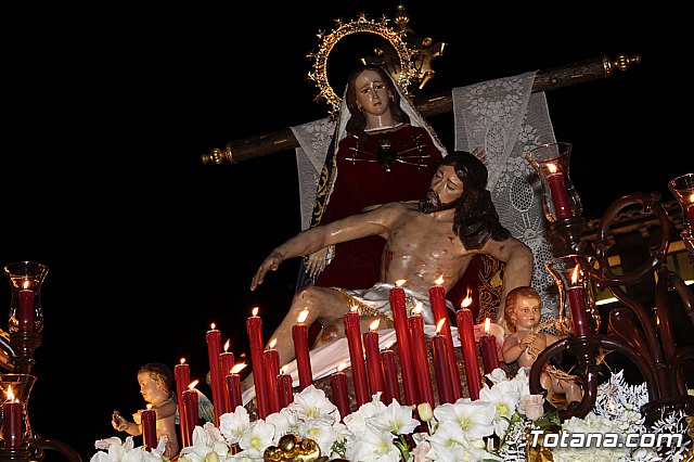 Procesin del Santo Entierro (salida) - Semana Santa de Totana 2018 - 316