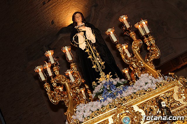 Procesin del Santo Entierro (salida) - Semana Santa de Totana 2018 - 528