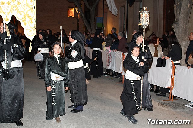 Procesin del Santo Entierro (salida) - Semana Santa de Totana 2018 - 663