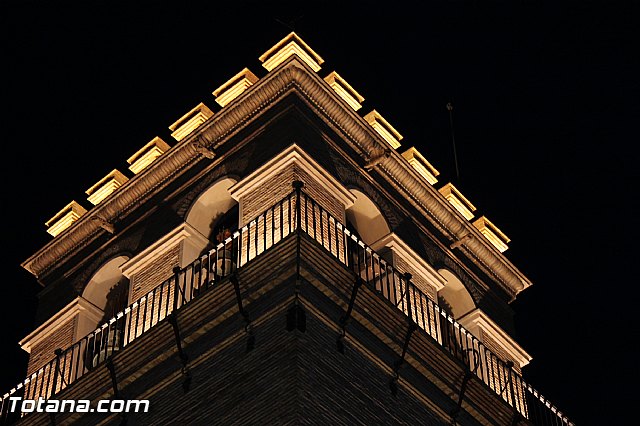 Procesin del Santo Entierro (Salida) - Viernes Santo noche - Semana Santa Totana 2015 - 3