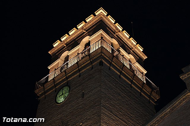 Procesin del Santo Entierro (Salida) - Viernes Santo noche - Semana Santa Totana 2015 - 4