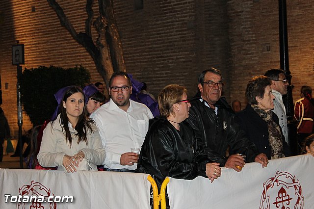 Procesin del Santo Entierro (Salida) - Viernes Santo noche - Semana Santa Totana 2015 - 5