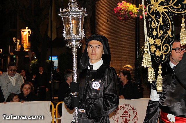 Procesin del Santo Entierro (Salida) - Viernes Santo noche - Semana Santa Totana 2015 - 10