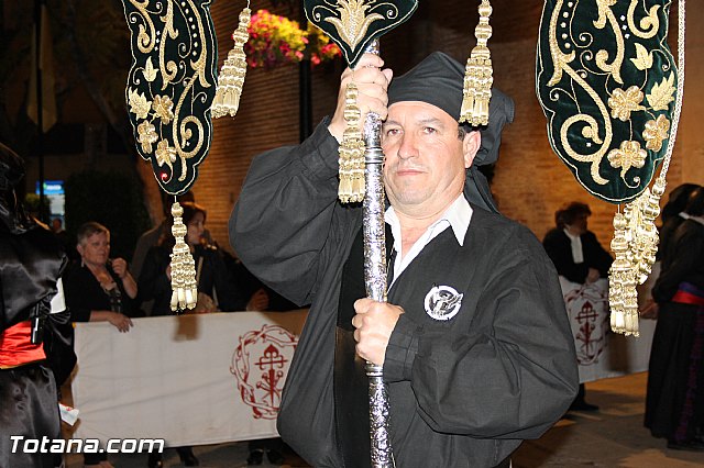 Procesin del Santo Entierro (Salida) - Viernes Santo noche - Semana Santa Totana 2015 - 11