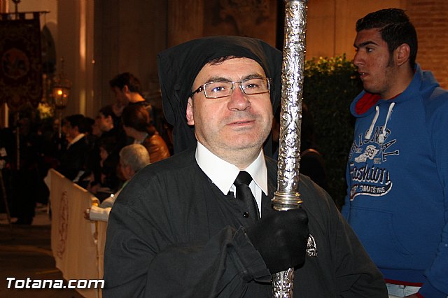 Procesin del Santo Entierro (Salida) - Viernes Santo noche - Semana Santa Totana 2015 - 12