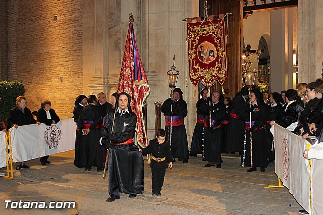 Procesin del Santo Entierro (Salida) - Viernes Santo noche - Semana Santa Totana 2015 - 13