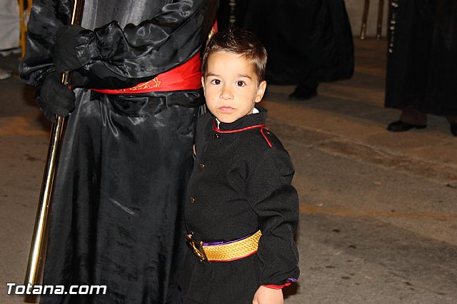 Procesin del Santo Entierro (Salida) - Viernes Santo noche - Semana Santa Totana 2015 - 14