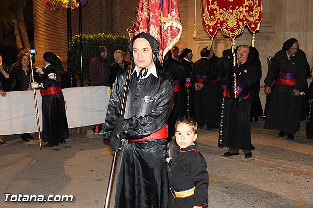 Procesin del Santo Entierro (Salida) - Viernes Santo noche - Semana Santa Totana 2015 - 15