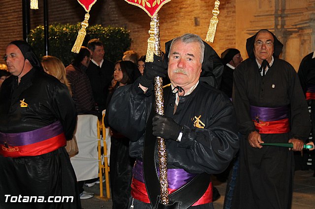 Procesin del Santo Entierro (Salida) - Viernes Santo noche - Semana Santa Totana 2015 - 17