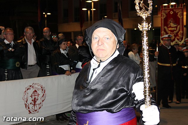 Procesin del Santo Entierro (Salida) - Viernes Santo noche - Semana Santa Totana 2015 - 18