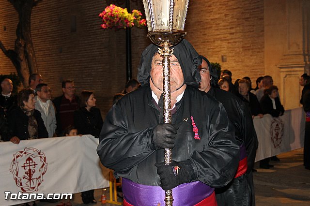 Procesin del Santo Entierro (Salida) - Viernes Santo noche - Semana Santa Totana 2015 - 19