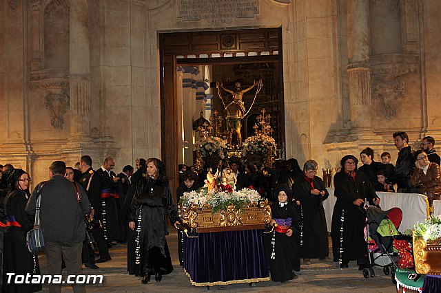 Procesin del Santo Entierro (Salida) - Viernes Santo noche - Semana Santa Totana 2015 - 21