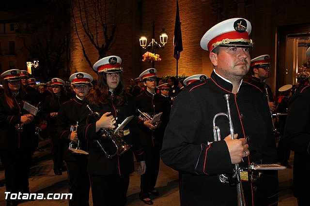 Procesin del Santo Entierro (Salida) - Viernes Santo noche - Semana Santa Totana 2015 - 25