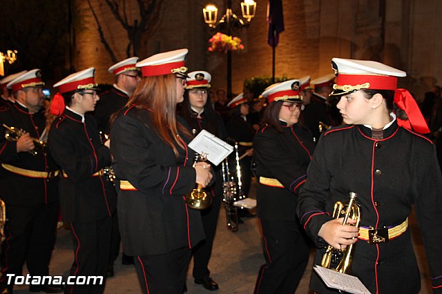 Procesin del Santo Entierro (Salida) - Viernes Santo noche - Semana Santa Totana 2015 - 26