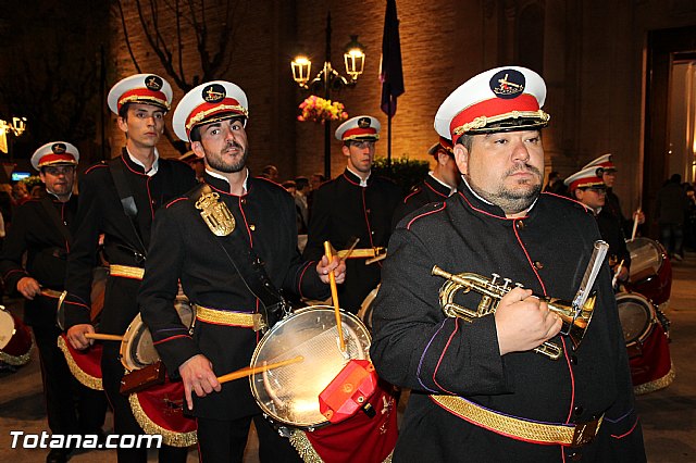 Procesin del Santo Entierro (Salida) - Viernes Santo noche - Semana Santa Totana 2015 - 27