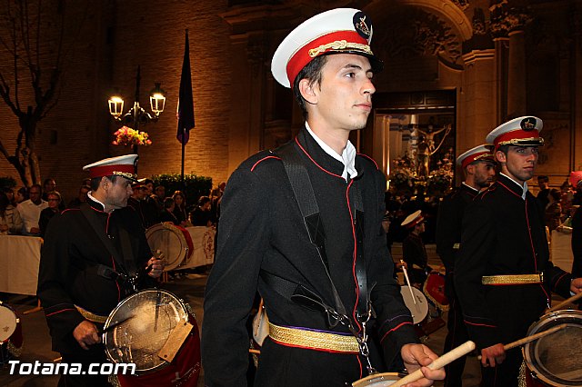 Procesin del Santo Entierro (Salida) - Viernes Santo noche - Semana Santa Totana 2015 - 28