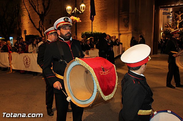 Procesin del Santo Entierro (Salida) - Viernes Santo noche - Semana Santa Totana 2015 - 29