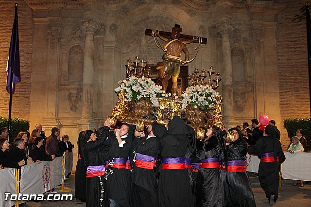 Procesin del Santo Entierro (Salida) - Viernes Santo noche - Semana Santa Totana 2015 - 34