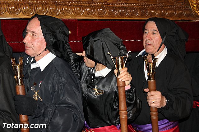 Procesin del Santo Entierro (Salida) - Viernes Santo noche - Semana Santa Totana 2015 - 39