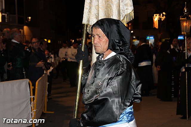 Procesin del Santo Entierro (Salida) - Viernes Santo noche - Semana Santa Totana 2015 - 47