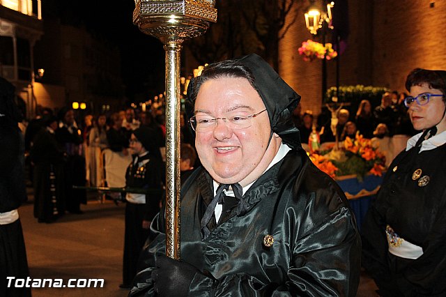 Procesin del Santo Entierro (Salida) - Viernes Santo noche - Semana Santa Totana 2015 - 48