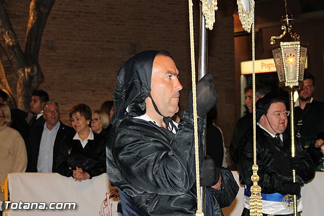 Procesin del Santo Entierro (Salida) - Viernes Santo noche - Semana Santa Totana 2015 - 51