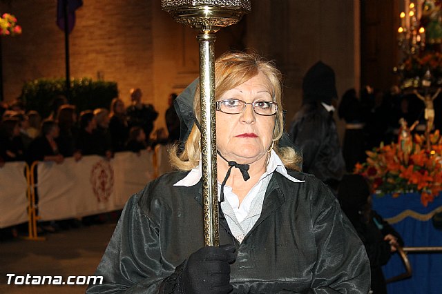 Procesin del Santo Entierro (Salida) - Viernes Santo noche - Semana Santa Totana 2015 - 52