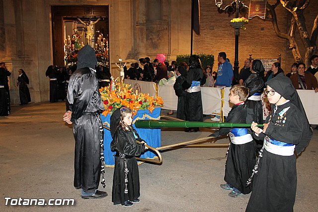 Procesin del Santo Entierro (Salida) - Viernes Santo noche - Semana Santa Totana 2015 - 53