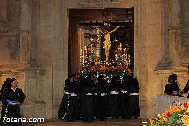 Procesin del Santo Entierro (Salida) - Viernes Santo noche - Semana Santa Totana 2015 - 55