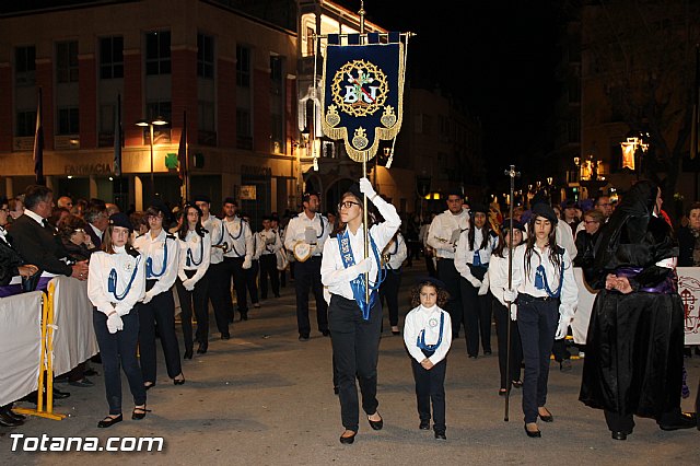 Procesin del Santo Entierro (Salida) - Viernes Santo noche - Semana Santa Totana 2015 - 56