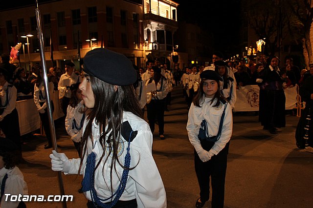 Procesin del Santo Entierro (Salida) - Viernes Santo noche - Semana Santa Totana 2015 - 58