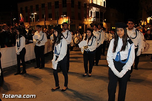 Procesin del Santo Entierro (Salida) - Viernes Santo noche - Semana Santa Totana 2015 - 59