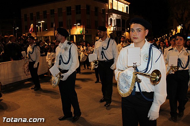 Procesin del Santo Entierro (Salida) - Viernes Santo noche - Semana Santa Totana 2015 - 61