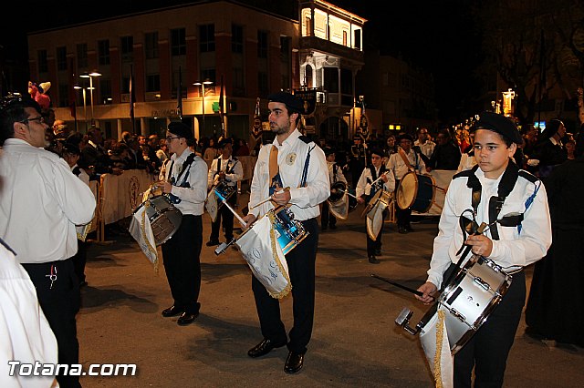 Procesin del Santo Entierro (Salida) - Viernes Santo noche - Semana Santa Totana 2015 - 63