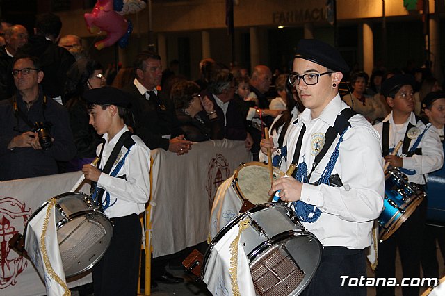 Procesin del Santo Entierro (Salida) - Viernes Santo noche - Semana Santa Totana 2015 - 64