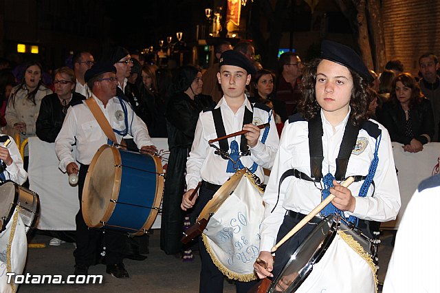 Procesin del Santo Entierro (Salida) - Viernes Santo noche - Semana Santa Totana 2015 - 66