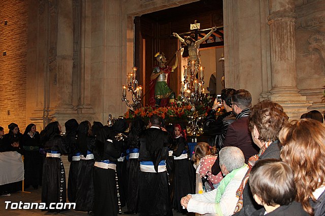 Procesin del Santo Entierro (Salida) - Viernes Santo noche - Semana Santa Totana 2015 - 68