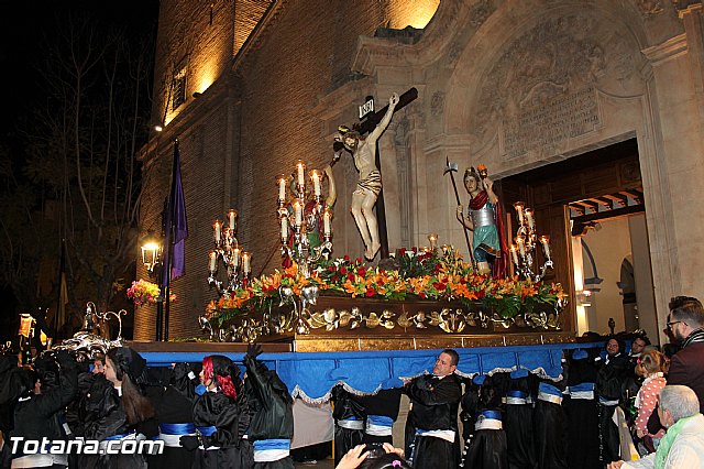 Procesin del Santo Entierro (Salida) - Viernes Santo noche - Semana Santa Totana 2015 - 70