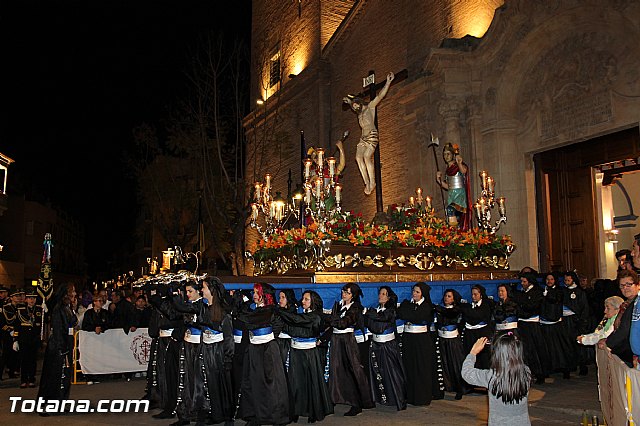 Procesin del Santo Entierro (Salida) - Viernes Santo noche - Semana Santa Totana 2015 - 72
