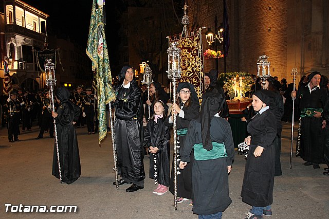 Procesin del Santo Entierro (Salida) - Viernes Santo noche - Semana Santa Totana 2015 - 83