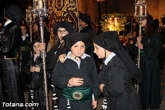 Procesin del Santo Entierro (Salida) - Viernes Santo noche - Semana Santa Totana 2015 - 84