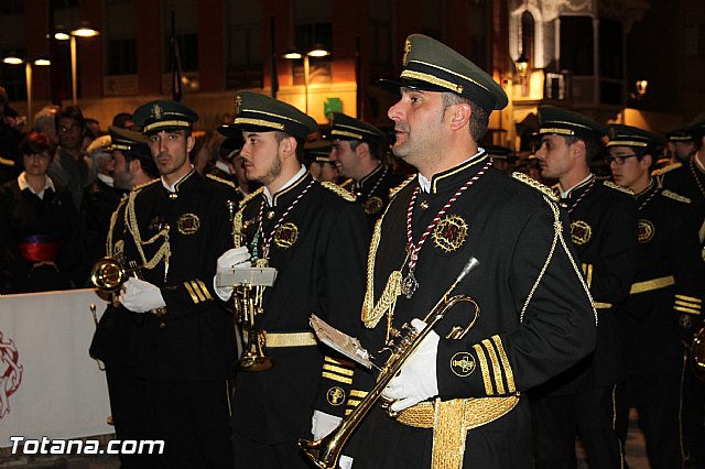 Procesin del Santo Entierro (Salida) - Viernes Santo noche - Semana Santa Totana 2015 - 94