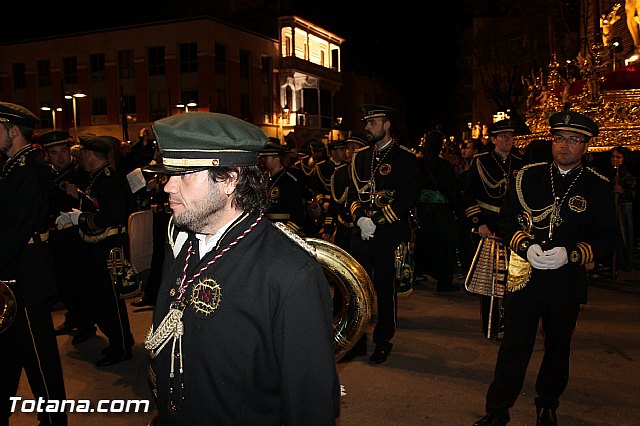 Procesin del Santo Entierro (Salida) - Viernes Santo noche - Semana Santa Totana 2015 - 96